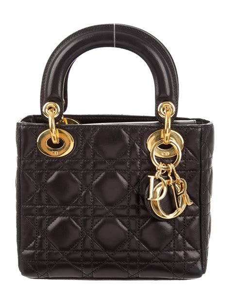 christian dior large baglarge|mini lady dior bag price.